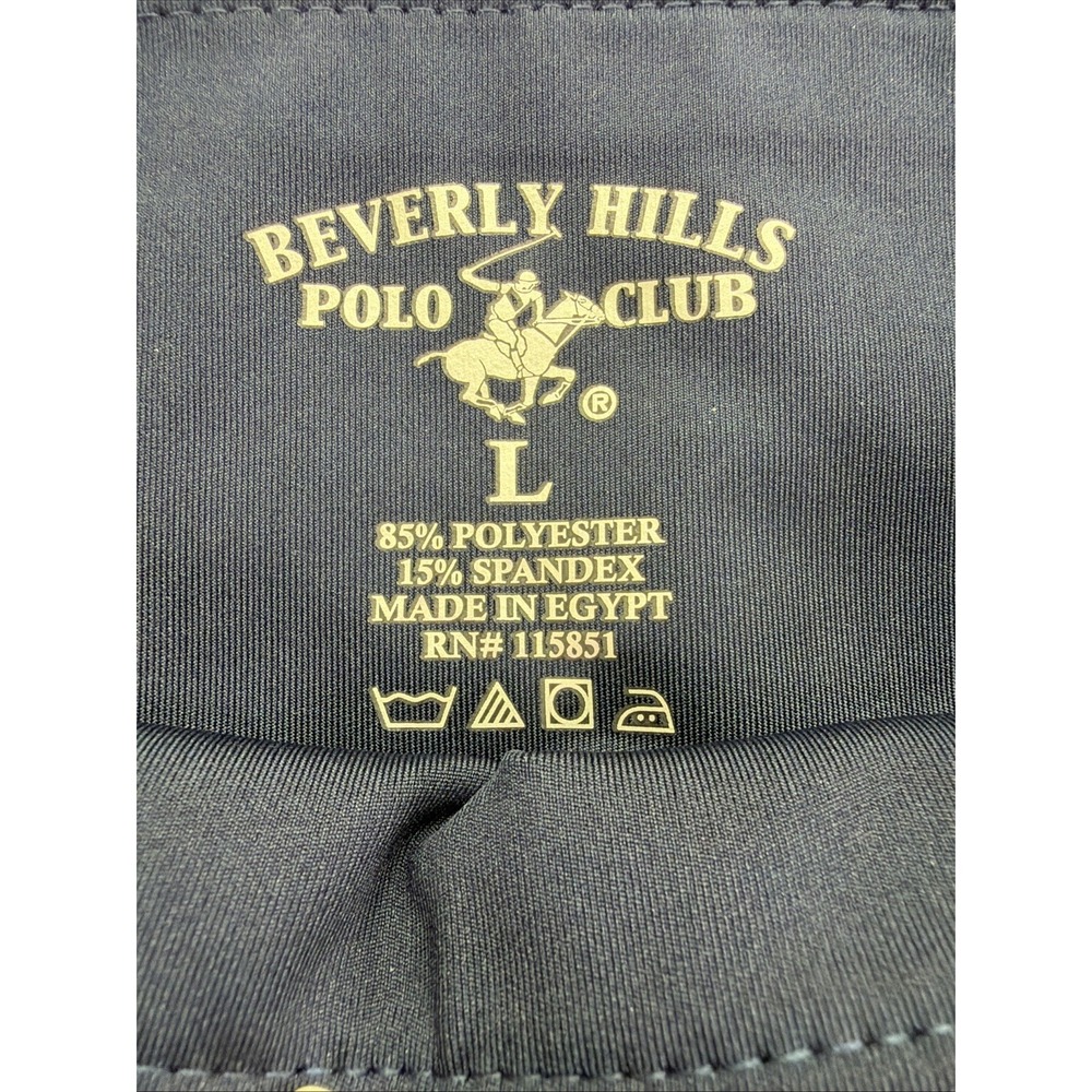 Beverly Hills Polo Club Capri Leggings Women L High Waisted, With Pocket - Picture 4 of 9